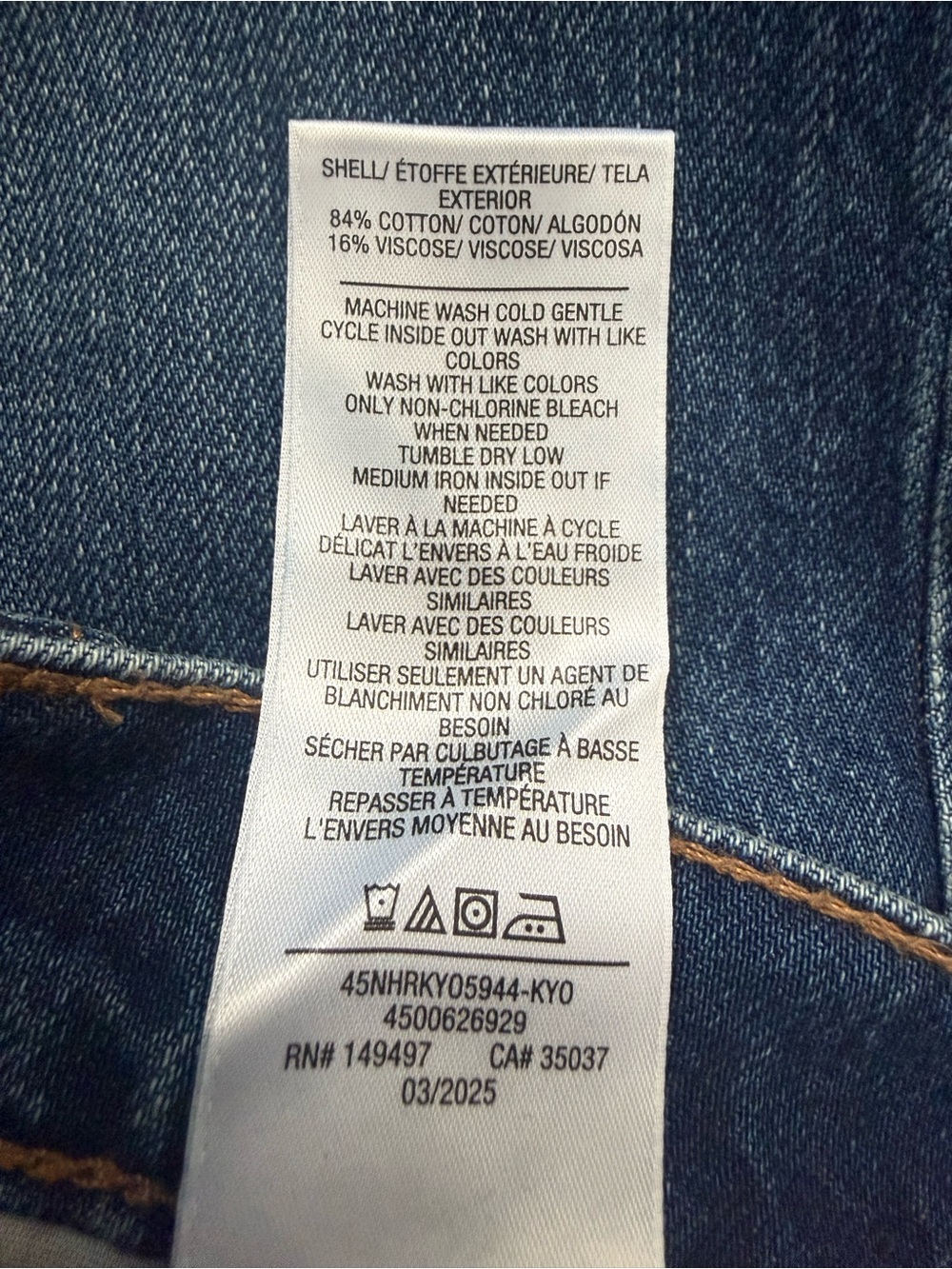 JOE’S JEANS Low Rise Wide Leg in Tokyo. Size 26. NWT - Picture 9 of 10